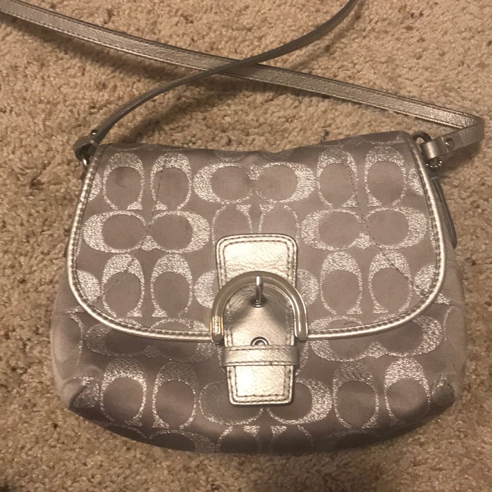 Coach cross body purse